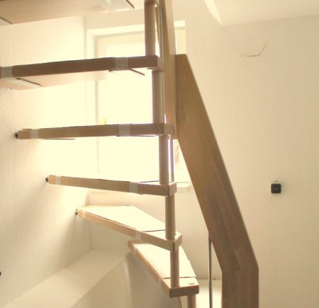 Treppe zur Wohnung