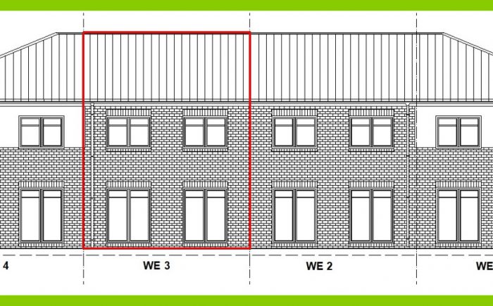 Ansicht Terrasse WE3 Neukloster Str. 21f