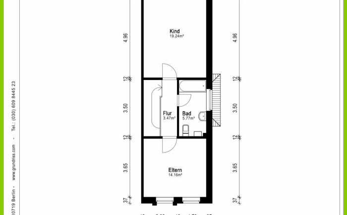 Grundriss Obergeschoss