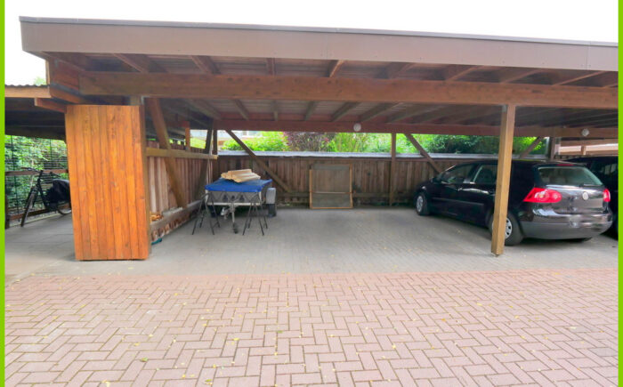 Stellplatz Carport