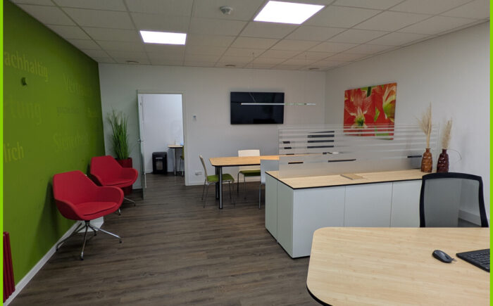 Blick ins Büro